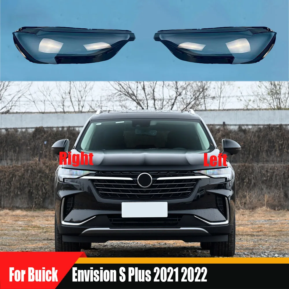 

For Buick Envision S Plus 2021 2022 Headlight Cover Transparent Headlamp Lamp Shell Lens Replace Original Lampshade Plexiglass