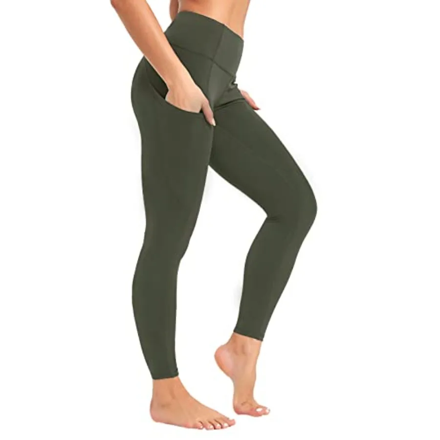 

SP3LOPS Yoga Pants with Pockets for Women High Waisted Tummy Control Women's Buttery Soft Yoga Workout Leggings Running Pants