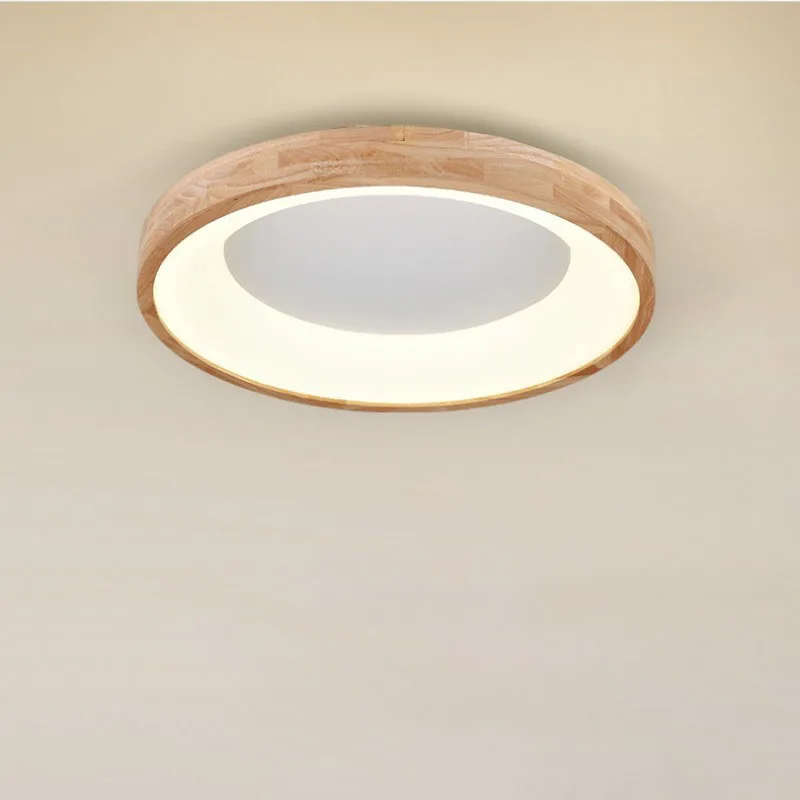 Modern wooden ceiling lamp living room light in the bedroom surface installation