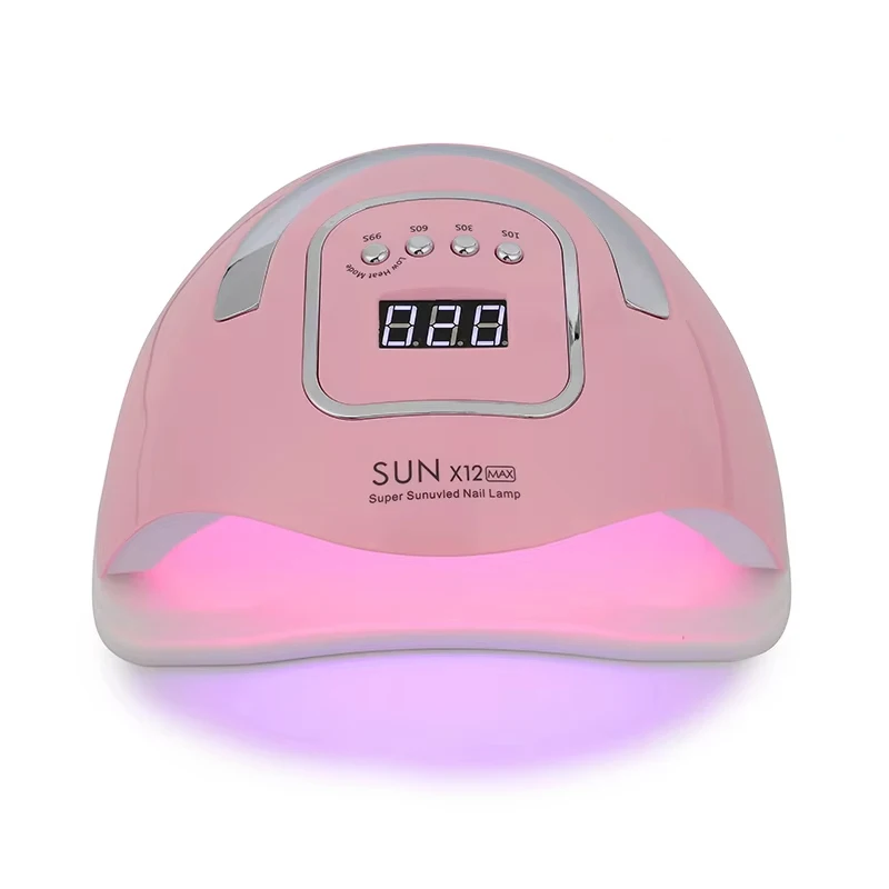 SUN X12MAX UV LED Nail Lamp 66LEDs New Portable Nail Light Dryer with 4 Timers Setting Professional UV LED Lamp for Nails