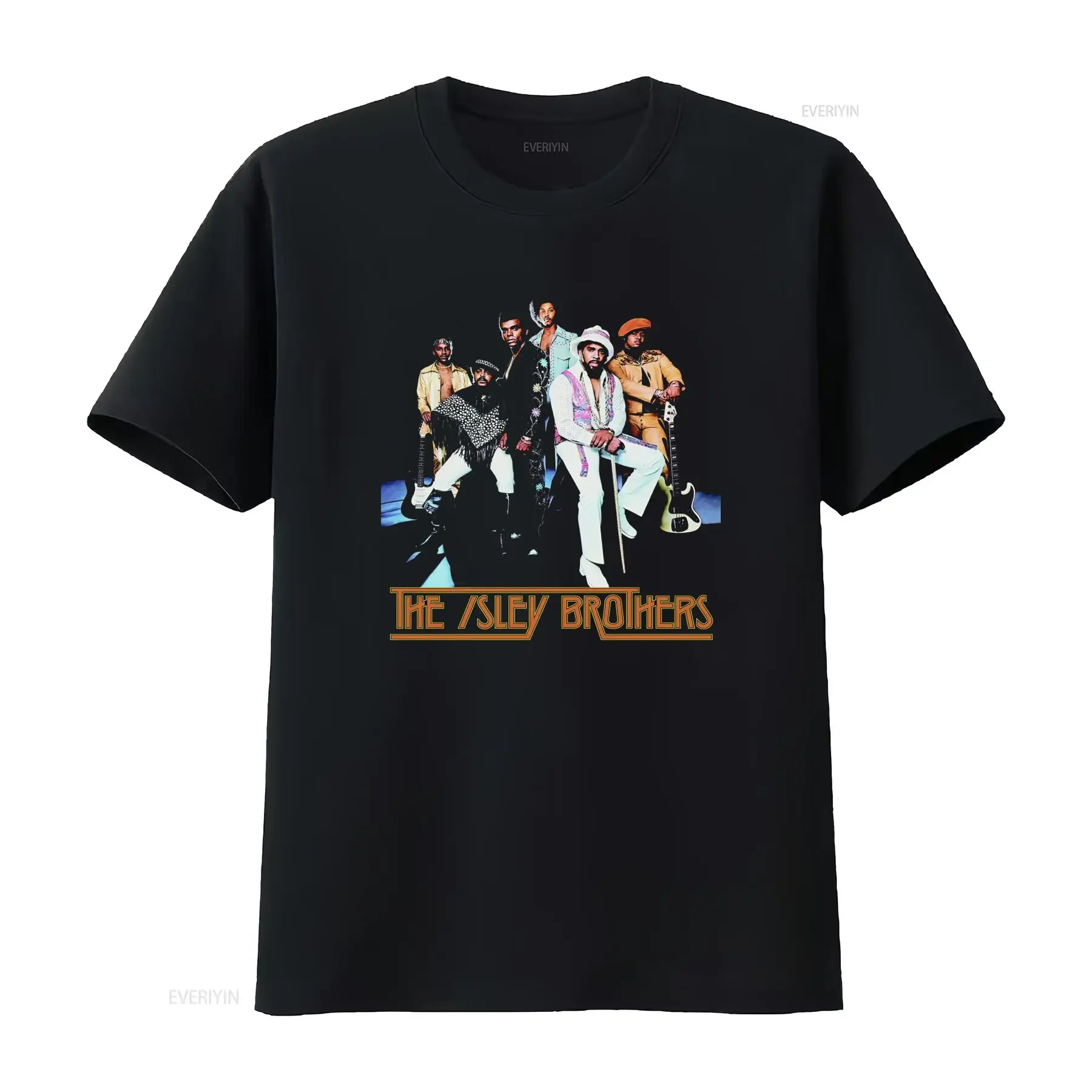 The Isley Brothers American R B Funk Rock Music Band Retro Style T Shirt Best vintage Washed Slightly Comfortable Stretched