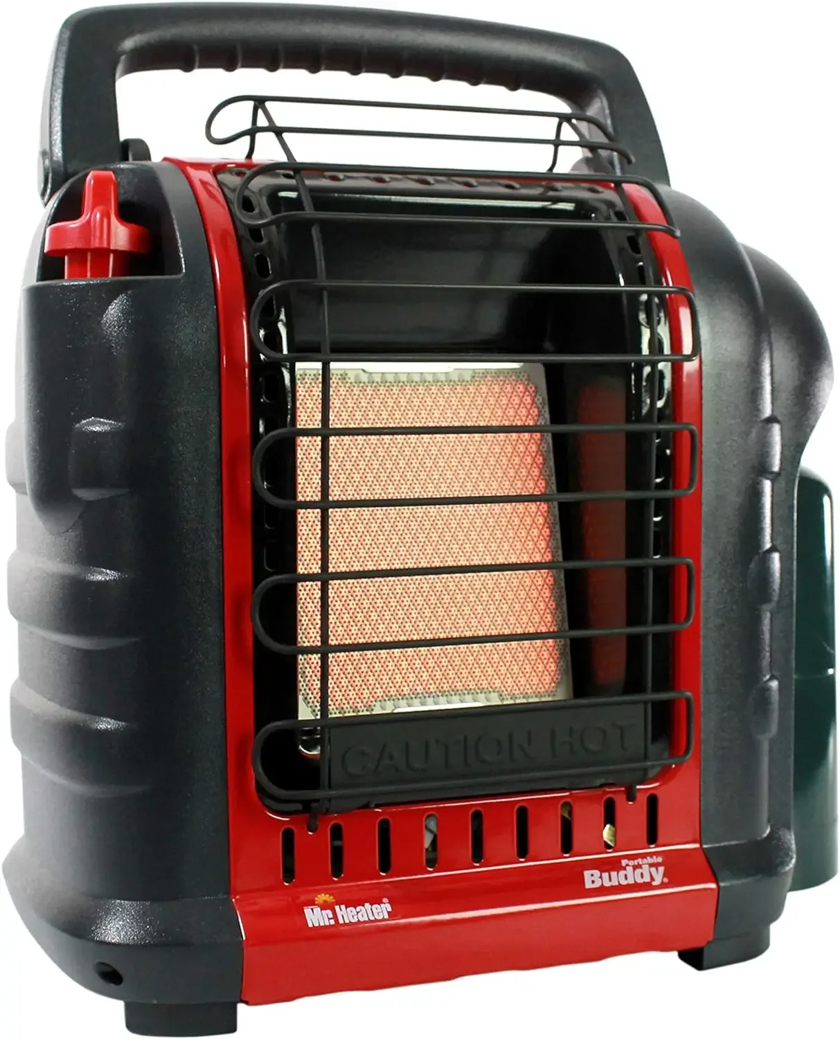 

F232000 MH9BX Buddy 4,000-9,000-BTU Indoor-Safe Portable Propane Radiant Heater, Red-Black