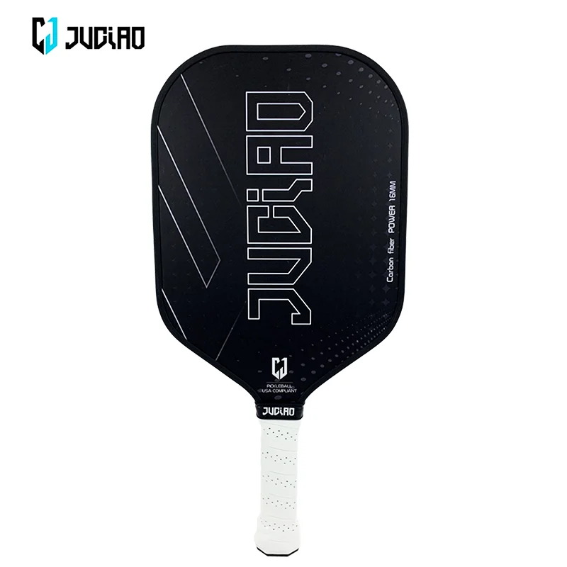 JUCIAO paletas de Pickleball de fibra de carbono, núcleo de panal de polipropileno de 16MM, raqueta de Pickleball DE CARA híbrida de fibra de