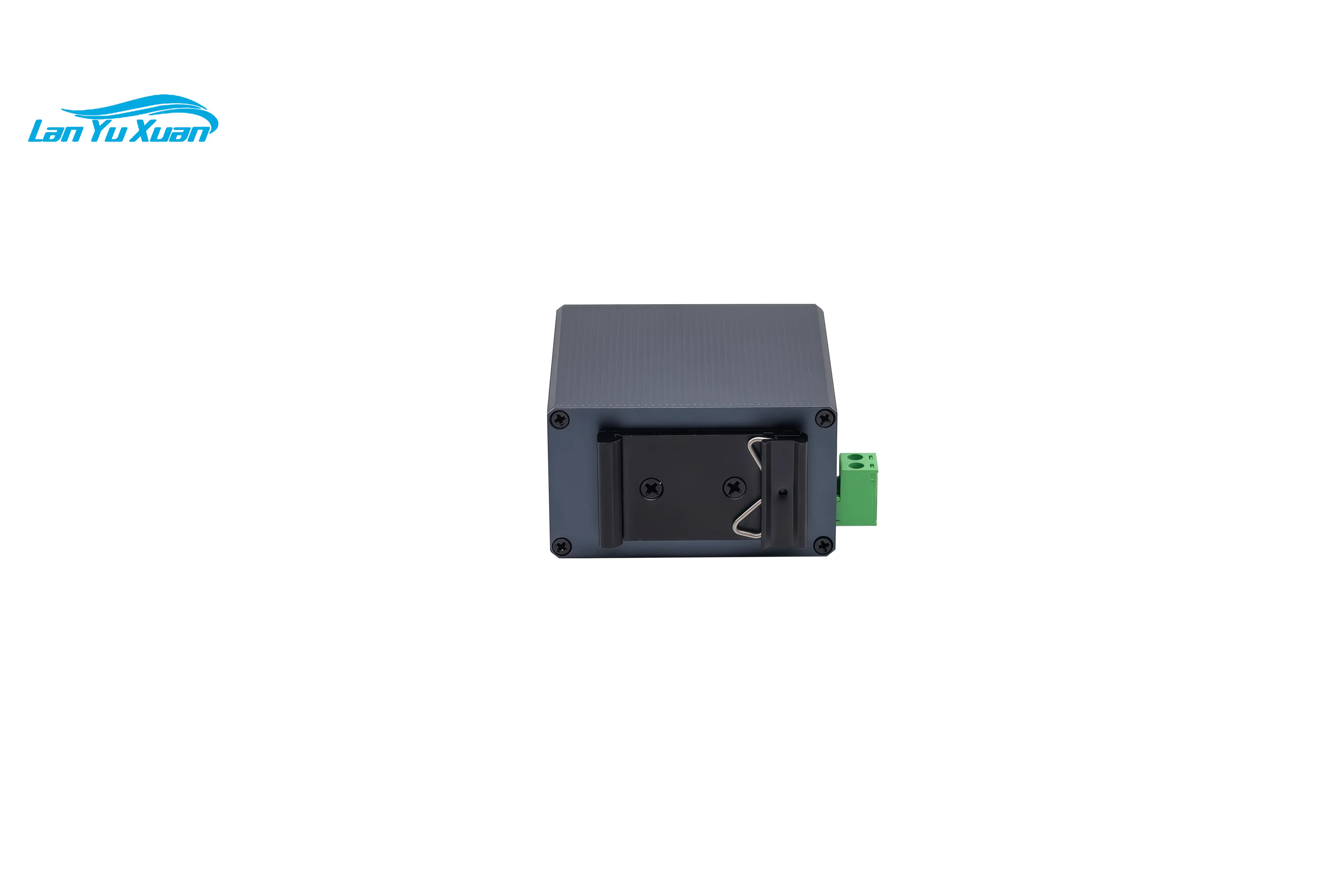 Mini Industrial 1 SFP + 4 10/100TX Ethernet Media Converter 1 SFP 4 Copper Ethernet 100Mbps SFP to RJ45 Fiber Transceiver