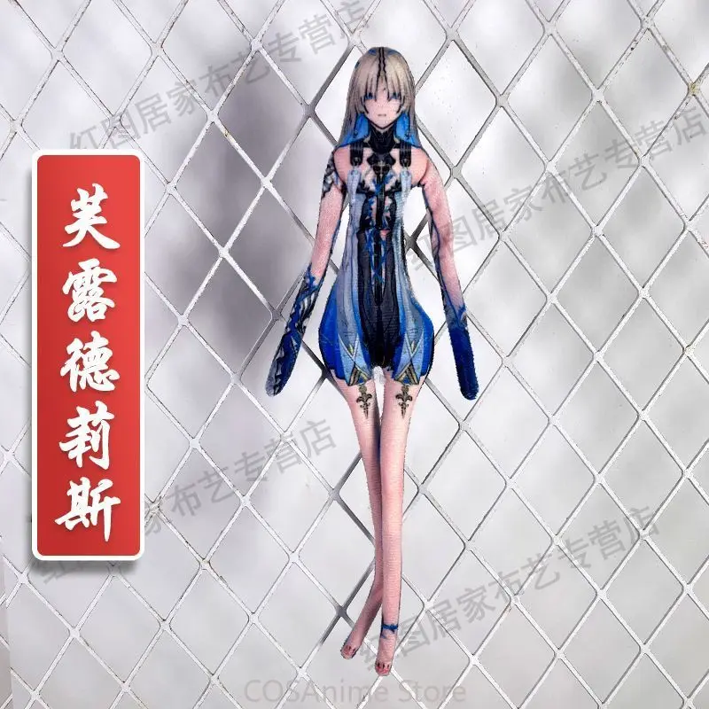 

Wuthering Waves Brant Camellya CALCHARO Zani Encore Косплей Абстрактный парик Maumet Кукла с железной проволокой Скелет Талисман Подарок