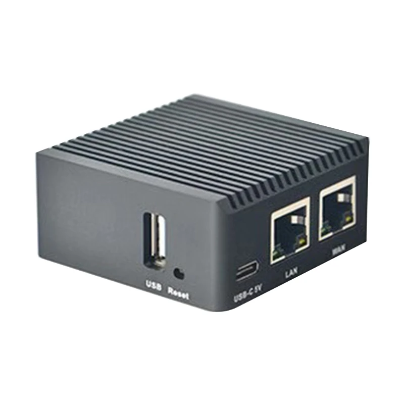 Full Metal for Shell NanoPi R2S Mini Router RK3328 Dual Gigabit Ethernet Por DropShipping