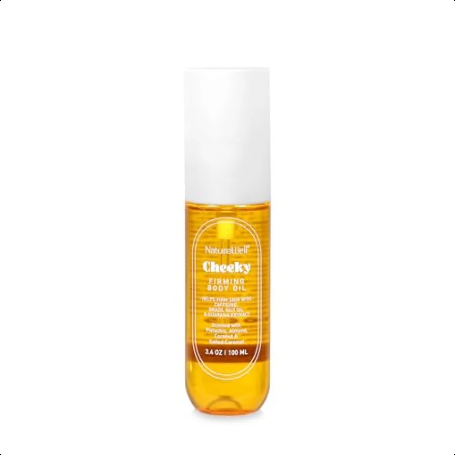 

NATURE WELL Cheeky Firming Body Oil Luxuriously Glowy FastAbsorbing Formula Designed to Nourish Firm Visibly Smooth Skin Scente
