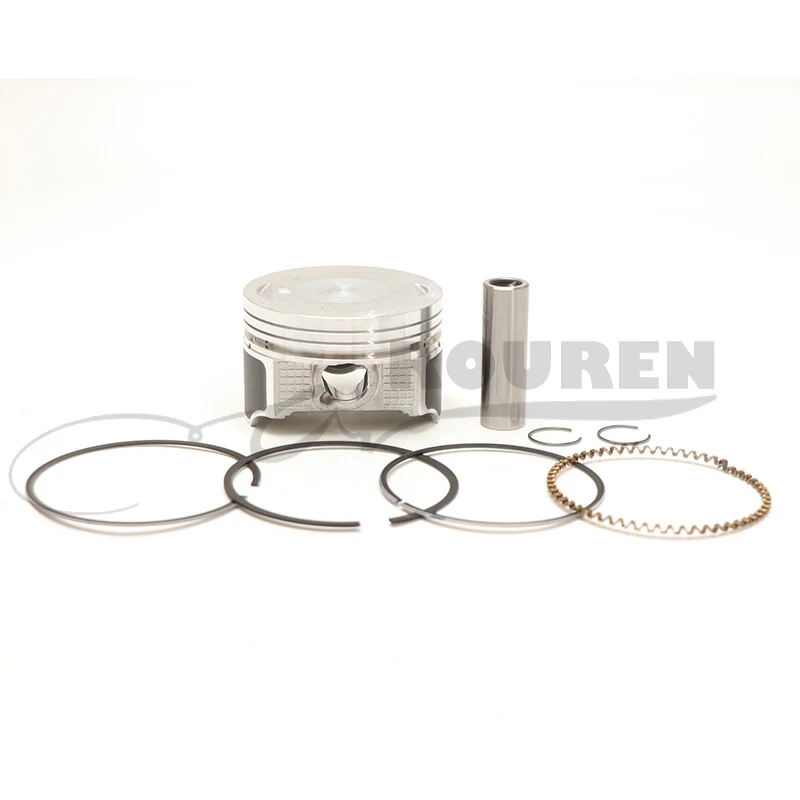 Motorcycle 65.5mm Piston 15mm Pin Ring Set Fit for Zongshen Loncin 250cc CB250 Engine ATV Quad Bike HH-115 Dirt Bike Accessories