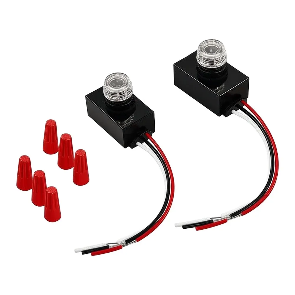 Dusk To Dawn Sensor For Outdoor Lighting 120-277V Photocell Photoelectric Switch For Garden Street Lamp Control