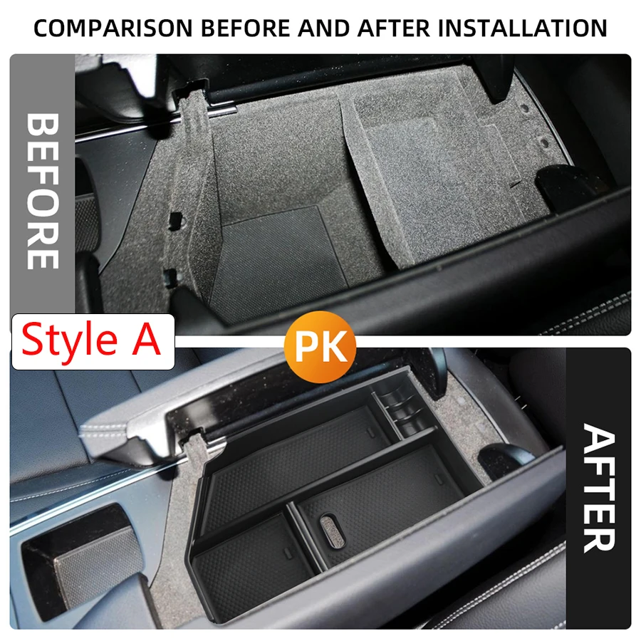 For Mercedes Benz ML320 350 2012 GLE W166 coupe c292 350d GL450 x166 GLS Central Armrest Storage Box Container Tray Organizer