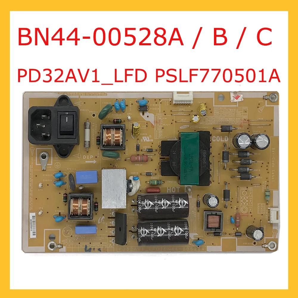 

BN44-00528A BN44-00528B BN44-00528C PD32AV1_LFD PSLF770501A Power Supply Card for TV Power Support Board Original Equipment