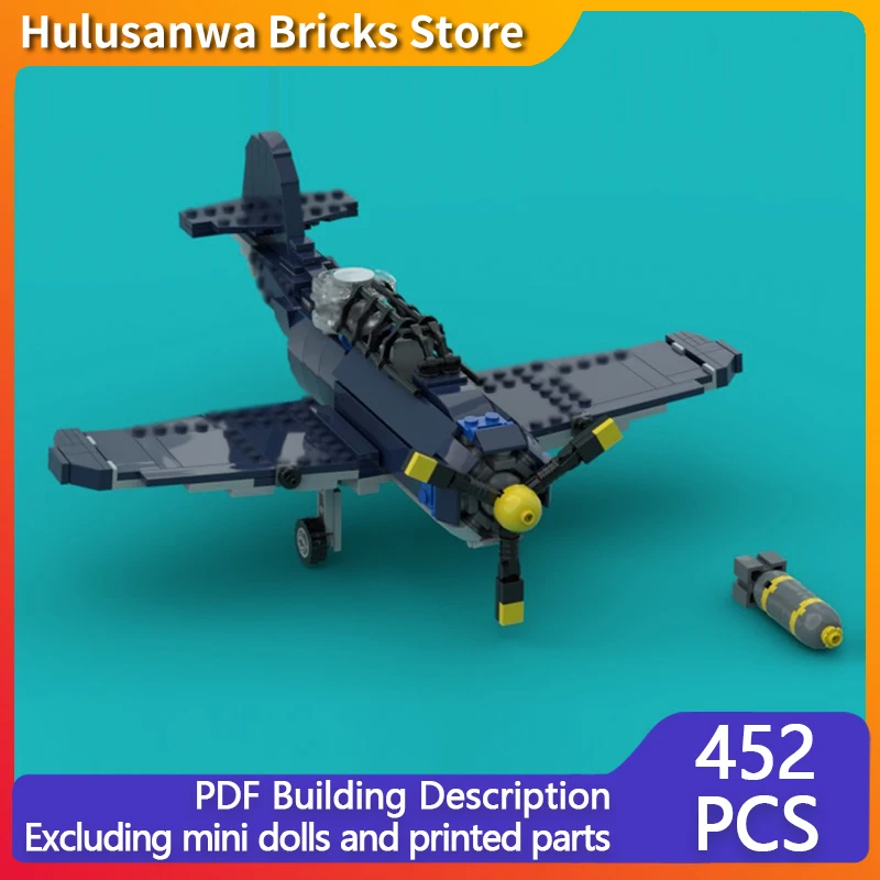 

TBF Avenger WW2 Торпедный бомбардировщик Модель MOC Строительные кирпичи Военное оборудование Модульные технологии Подарки Праздничная сборка Детские игрушки