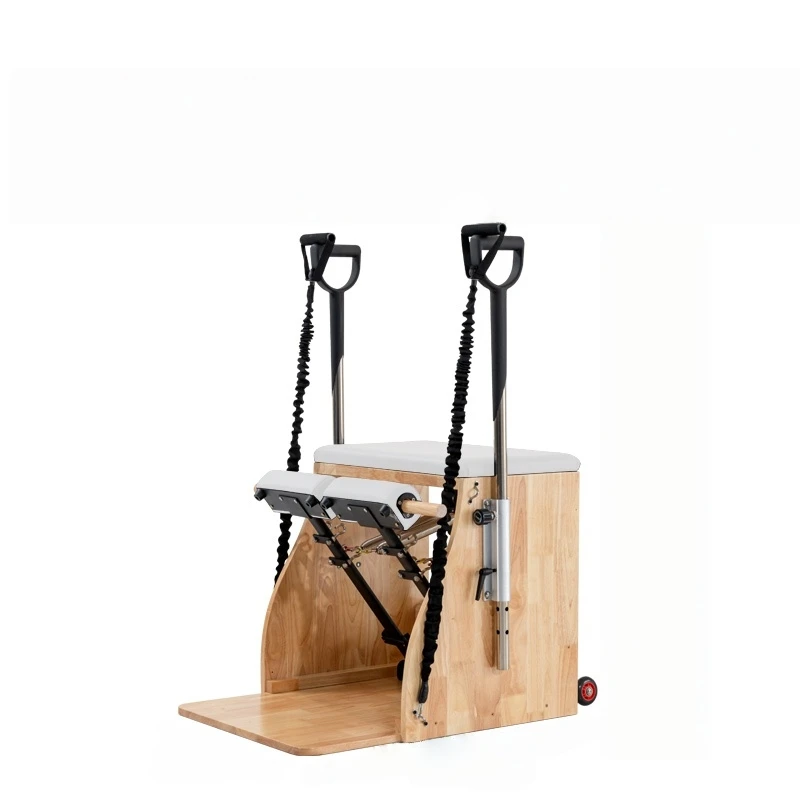 High Quality Durable Portable Oak Wood Wanda Chair for Pilates Studio and Body Exercise