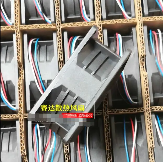 Sunon พัดลมทำความเย็นเซิร์ฟเวอร์4สาย DC 48V 15.36W 92x38มม. PSD4809PMB1-A