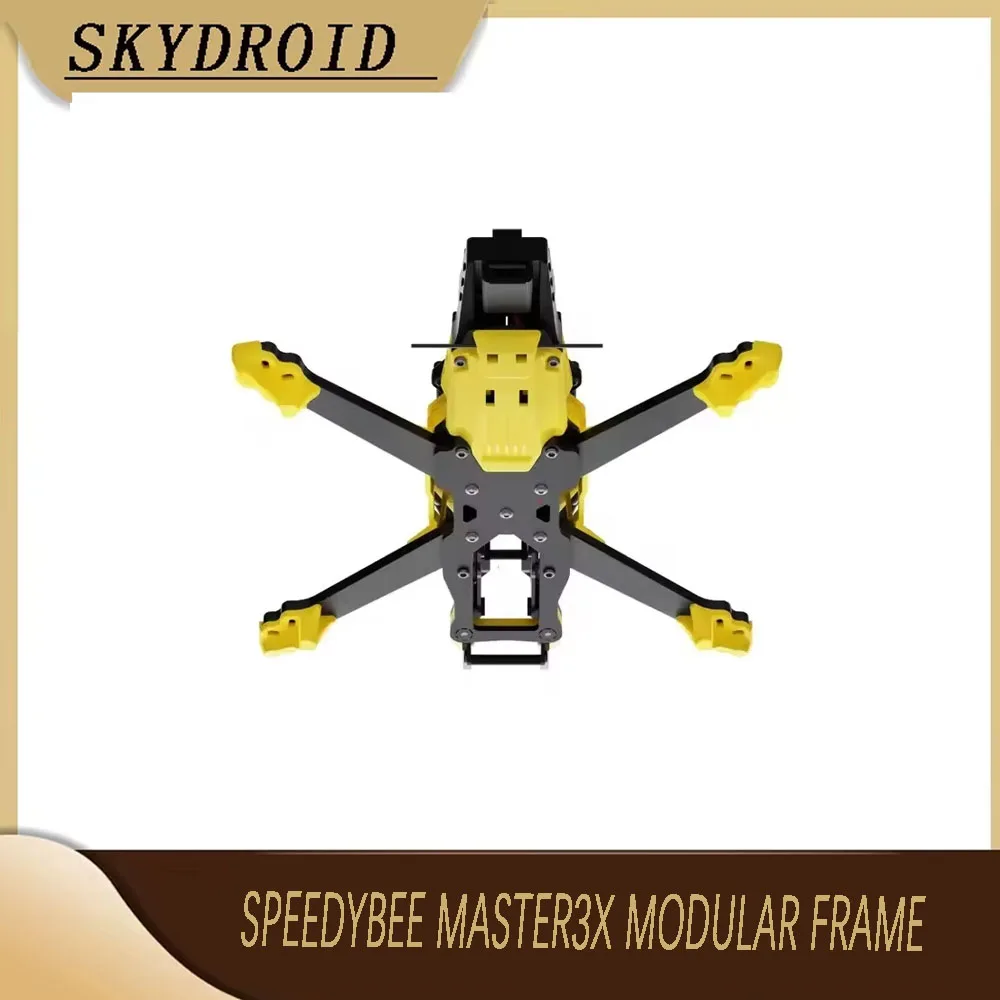 

Модульная рамка SpeedyBee Master3X 3-3,6 дюйма для гоночных дрона FPV, любителей фристайла дрона и строителей своими руками