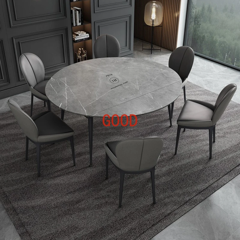 Luxury Coffee Dining Table Living Room Side Minimalist Modern Dining Table Dinner Rectangular Mesa Comedor Home Furniture ZT50DT