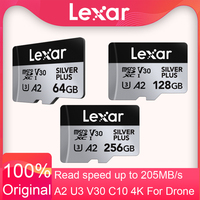 Lexar 1366x Micro SD Professional Card Memory Card 64GB 128GB 256GB 512GB TF Flash Drive MicroSD For Phone Drone Micro SD Card