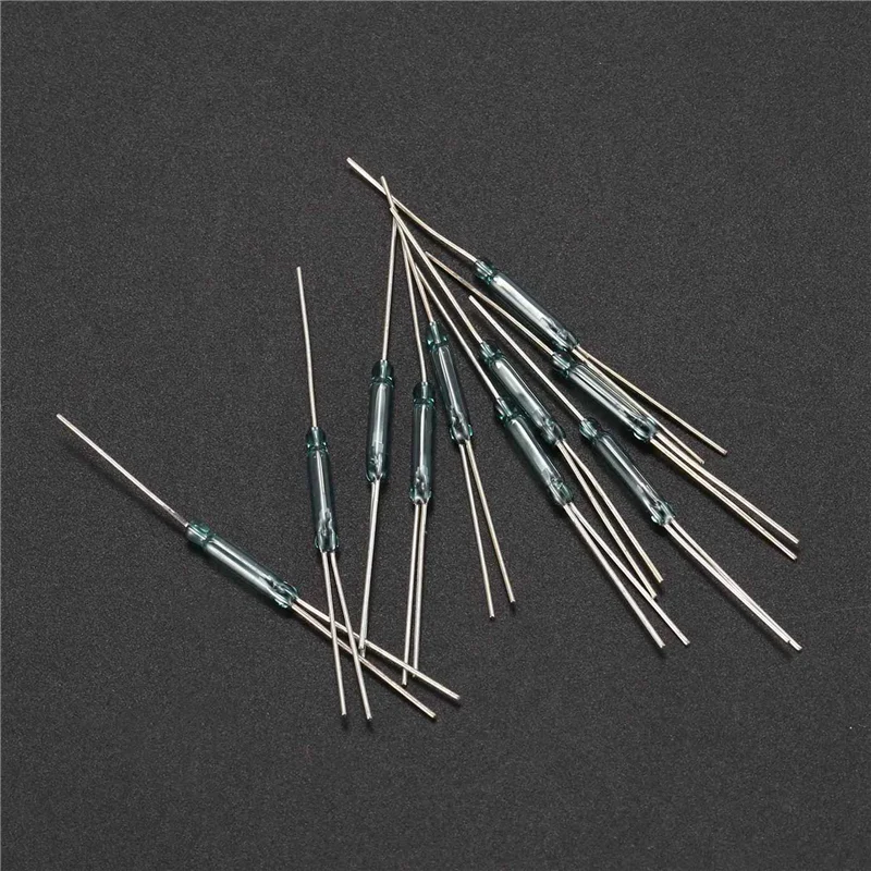 

ABRU-30Pcs N/O N/C SPDT Герконовый магнитный переключатель Замена 2,5X14 мм RI-90