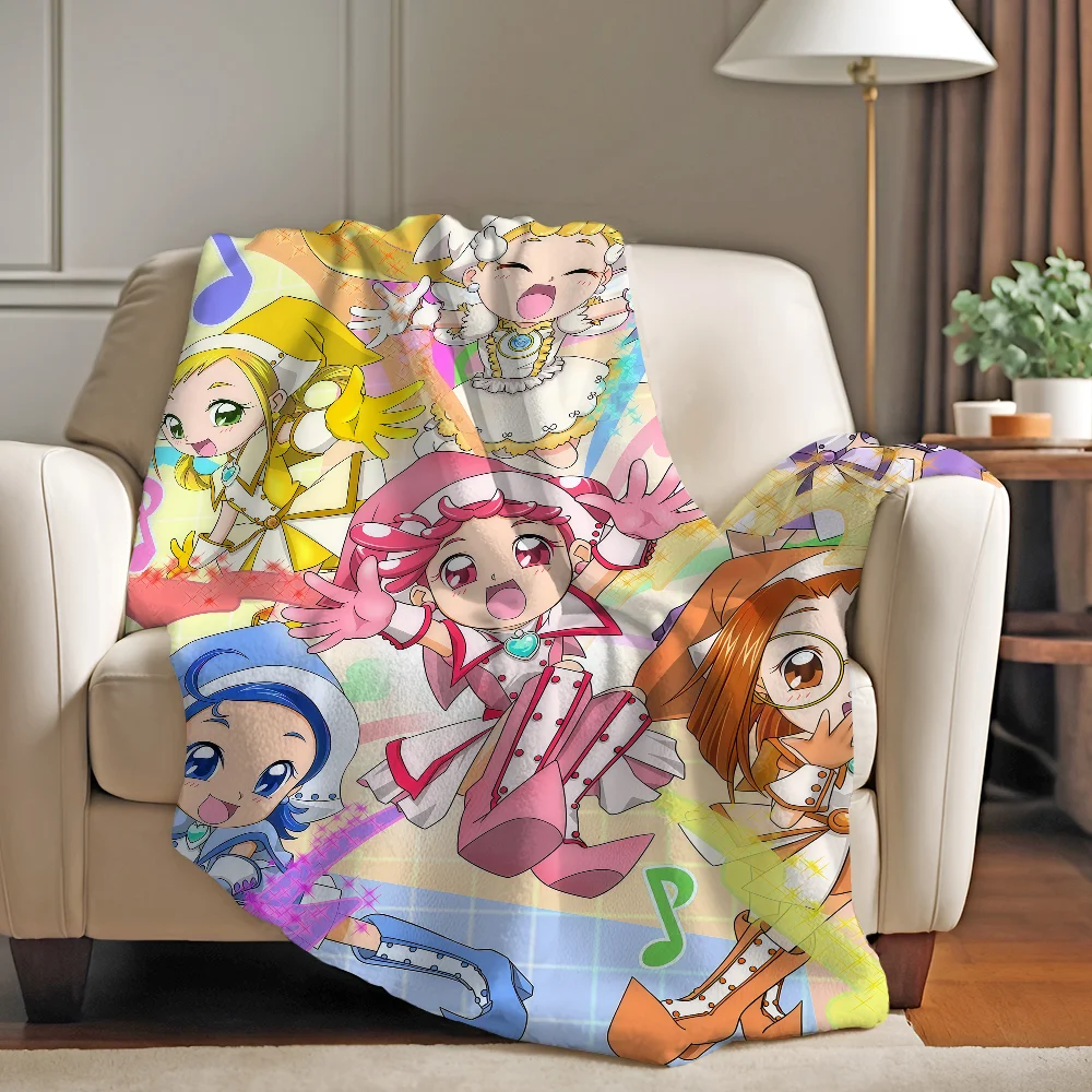 Anime M-magical D-doReMi Blanket Warm And Soft Suitable For Bedroom Living Room Sofa Bed Office Travel Camping #3