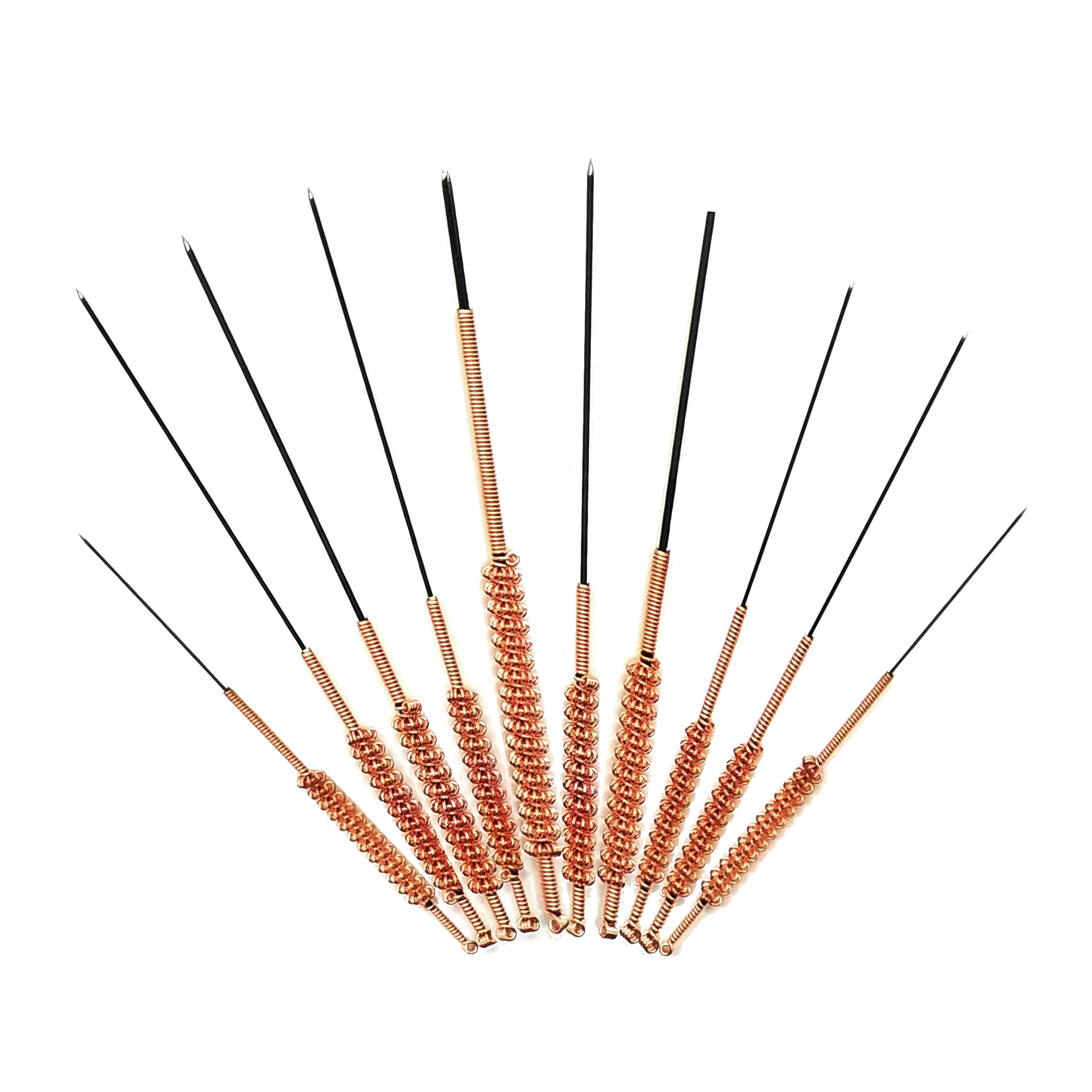 Dropshipping Fire Heating Tungsten Steel Alloy Acupuncture Needle 10PCS/Pack For Acupuncture Points Treatment Fire Needles Set