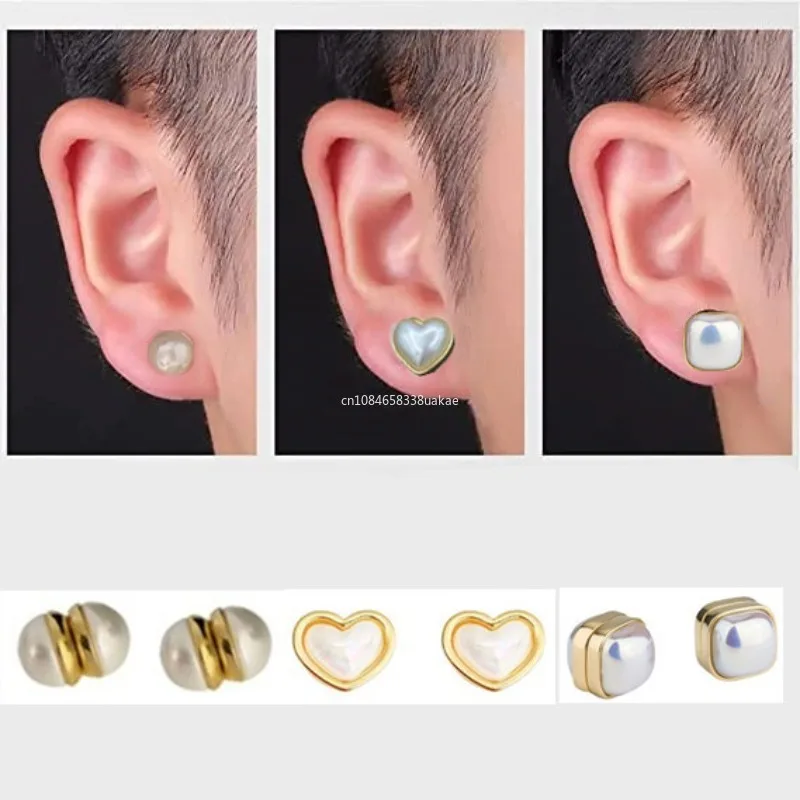 Fashion Magnet Zircon Ear Acupressure Earring Atheniz Lymphatic Germanium Non Piercing Earrings Health Care Jewelry for Women