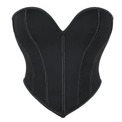 Women Summer Strapless Off Shoulder Corset Camis Crop Tops Backless Bustier Strapless Tube Corselet