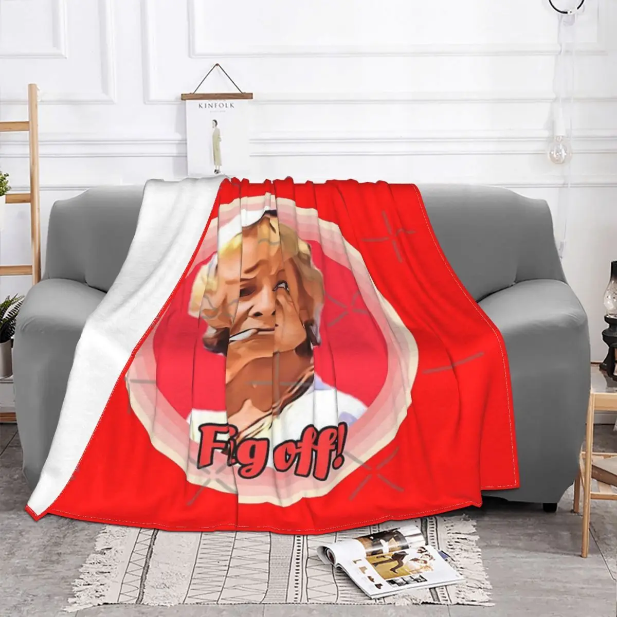 Madge - Benidorm Anime Bedroom Quilt For Bed Home And Decoration Throw Blanket