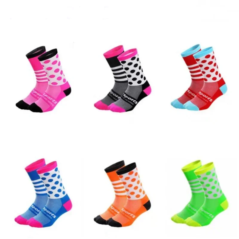 seasons long DH Socks four Socks SPORTS cycling compression tube bicycle ladies men Crossfit sock