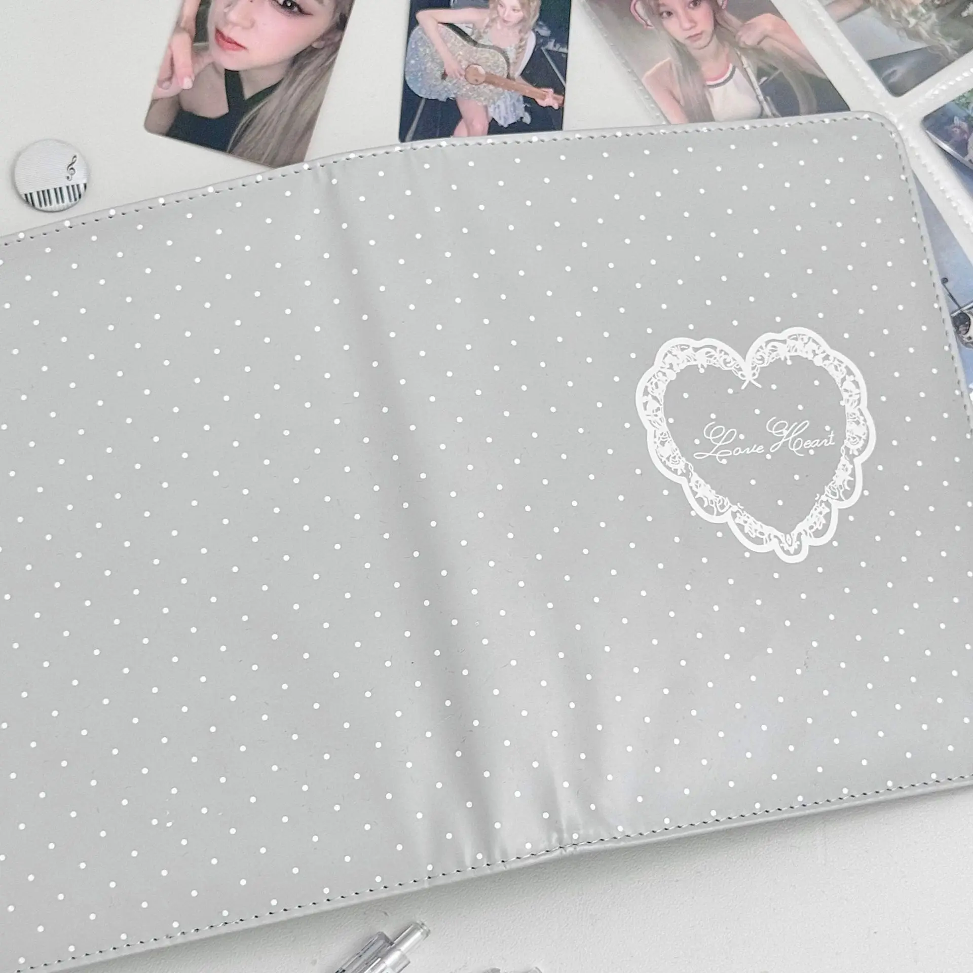 IMYY A5 Kpop Idol Photocard Holder PU Photo Album Photo Card Binder Photocards Album for Photographs Collect Book Album 콜북바인더
