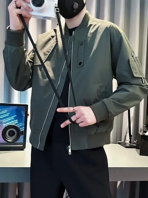 

Усовершенствованная американская спецодежда Jaet, мужская модная бейсбольная одежда Haome, весенне-осенняя верхняя одежда Faion Urban Stand Fit