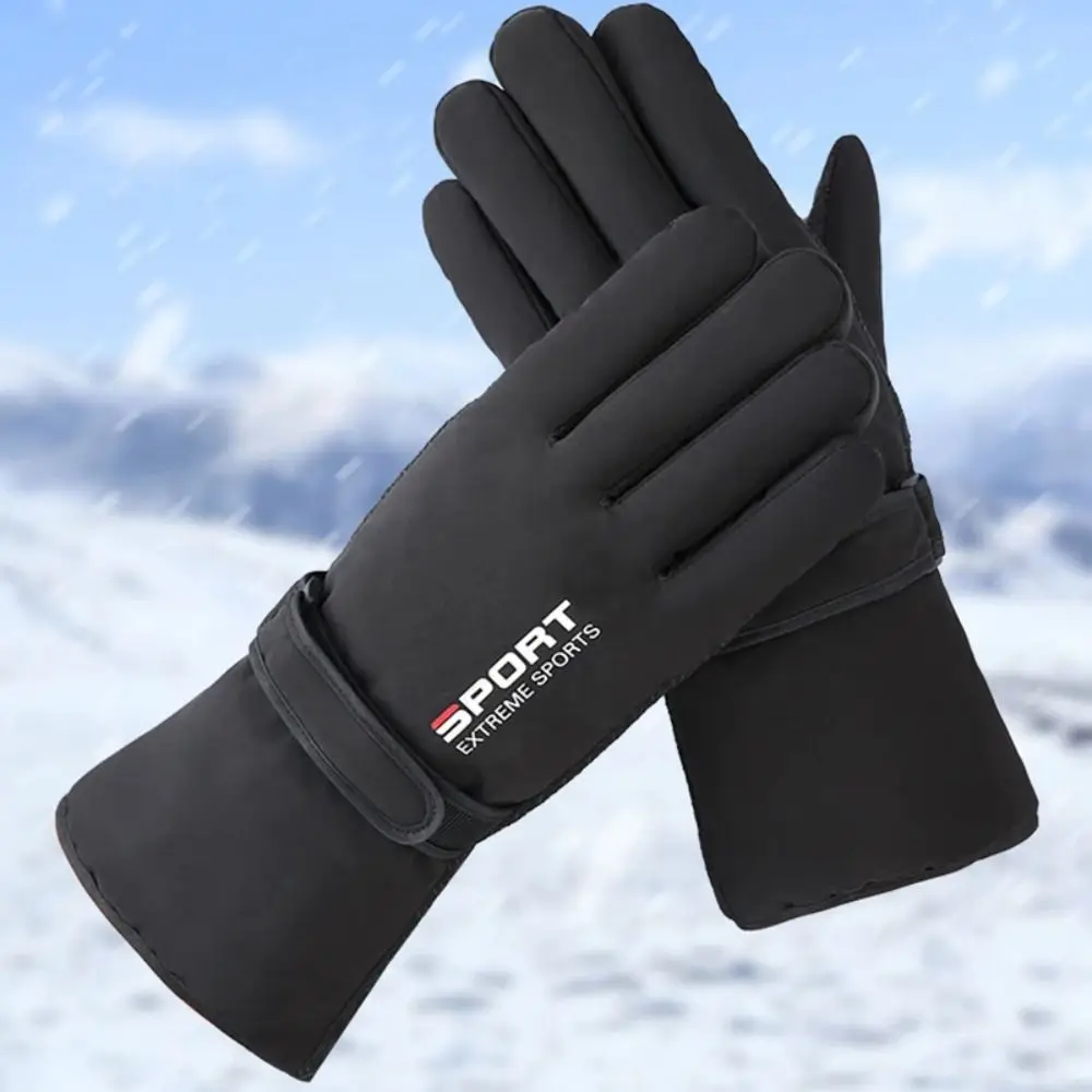 Gift Multifunction Winter Ski Gloves Keep Warm Windproof Men Mittens Waterproof Korean Style Driving Gloves Outdooor