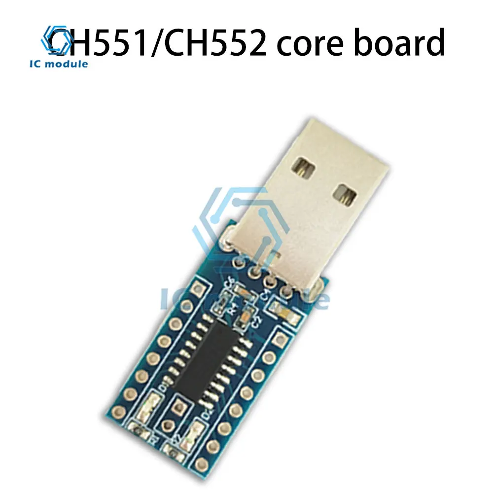 CH551 CH552 DIY Programming Development Board Core Board USB Communication 51 Single Chip Microcomputer Module