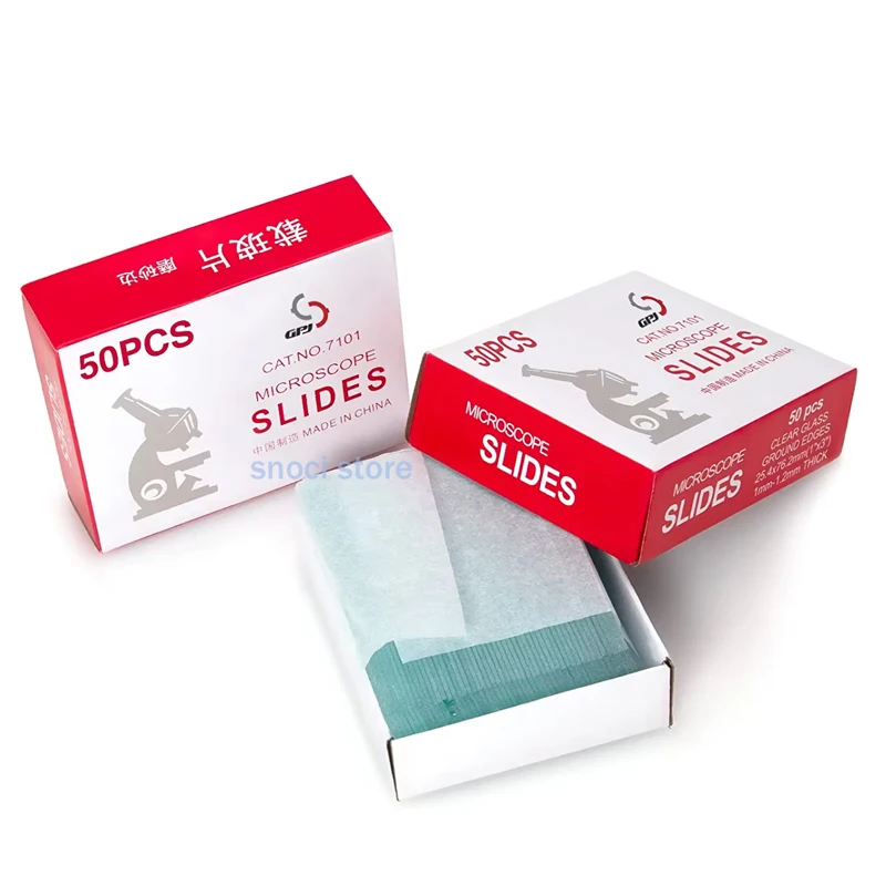 50-laminas-de-microscopio-pre-limpeza-com-borda-retificada-e-100-laminas-de-cobertura-pre-limpeza-para-uso-laboratorial-7101-7105-7100