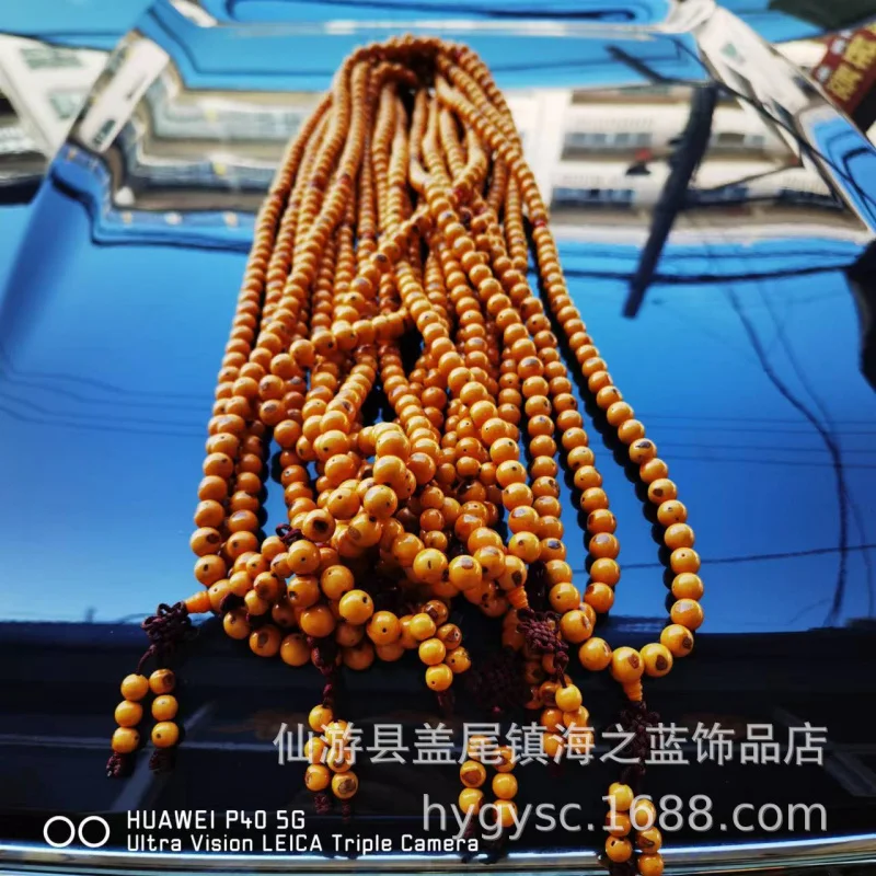 

108Big Buddha Eye Bodhi Rosary Wholesale Bracelet Ornament Factory New Product Recommend