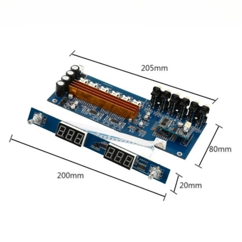 SOTAMIA TPA3116 Subwoofer Amplifiier 5.1 Channel Bluetooth QCC3034 APTX Amplifier Remote Control Volume Control 50Wx4+100Wx2