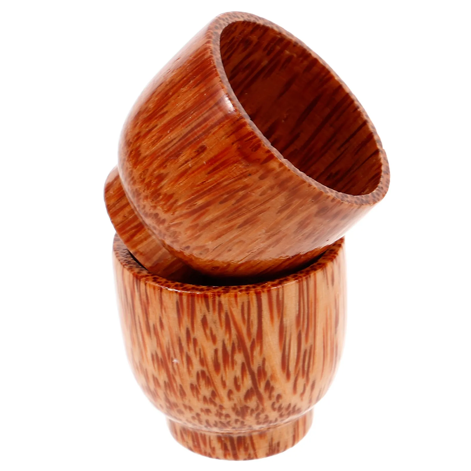 

Набор из 2 деревянных кружек ручной работы из натурального дерева, многофункциональные кружки для вина и пива, для офиса, дома, улицы, для горячих и холодных напитков