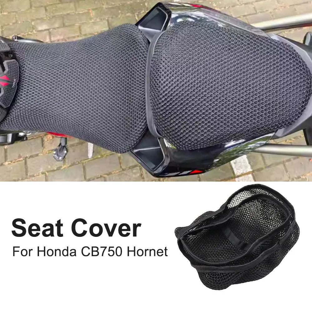 For Honda CB 750 CB750 Hornet Motorcycle Seat Cover Non-Slip Breathable Heat Insulation Protection Cushion