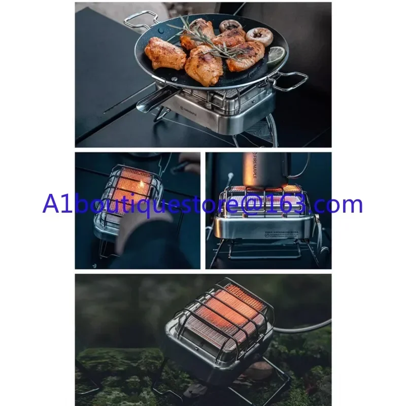 Outdoor Multifunctional Voltage Regulator Heating Furnace Portable Mini Dual-Purpose Camping Burner