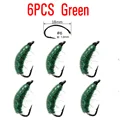 6 Piezas Verdes