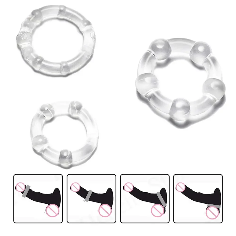 Genital Couple's Ring Sillicone Penis Case For Men Silicone Lockable Man Sex Ball Stretching Underwear Women Vibrator