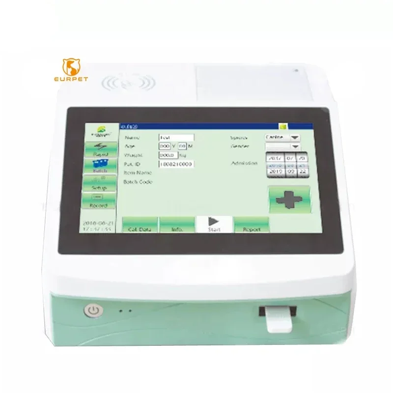 2025/EURPET Veterinary Progestrone Analyzer Immunofluorescence Analyzer Hormone Rapid Progestrone Test Dog Machine