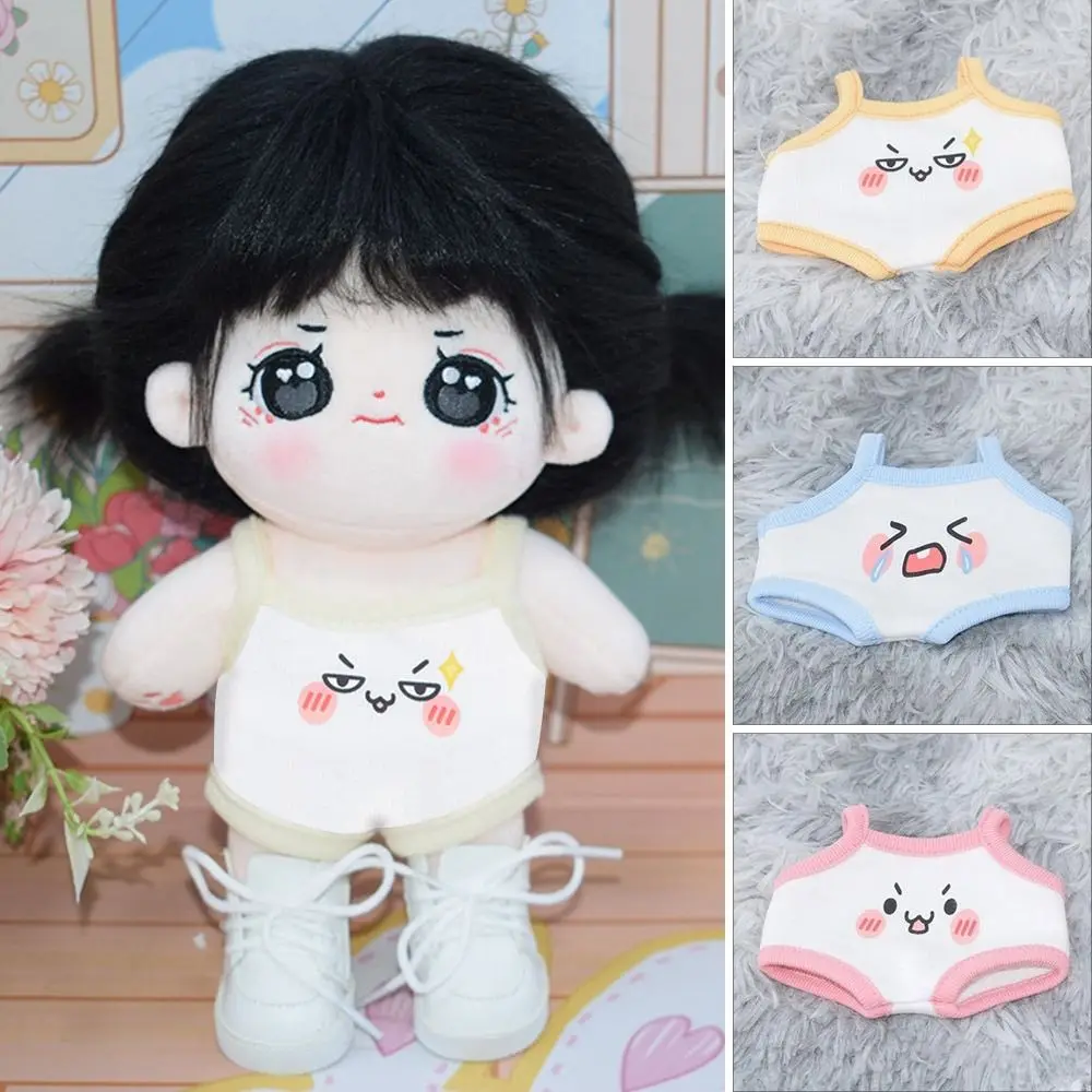 Fashion 10/20cm Cotton Doll Clothes Kids Toy DIY Dress Up Handmade Jumpsuits Clothes Accessories Trendy Doll Pajamas Clothes