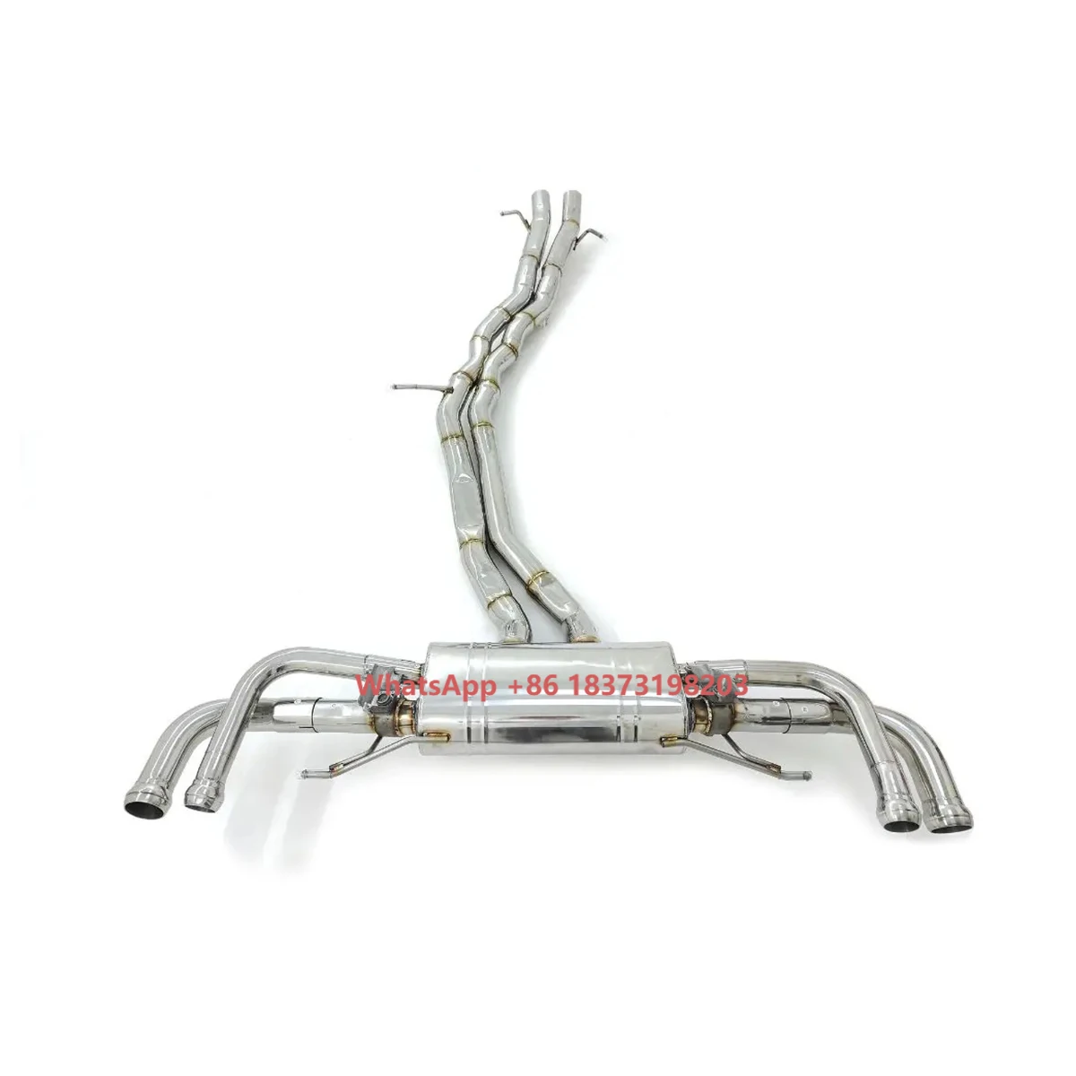 

Ecnal for Bentley Bentayga W12 6.0T Sports Muffler Valve Exhaust SS304 Valve Exhaust