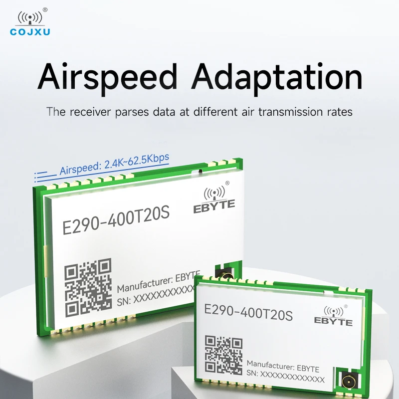 PAN3060 ChirpIoT™ LoRa Spread Spectrum Module 20dBm RF Automatic Relay Networking Low Power COJXU E290-400T20S IPEX/Stamp Hole image 4