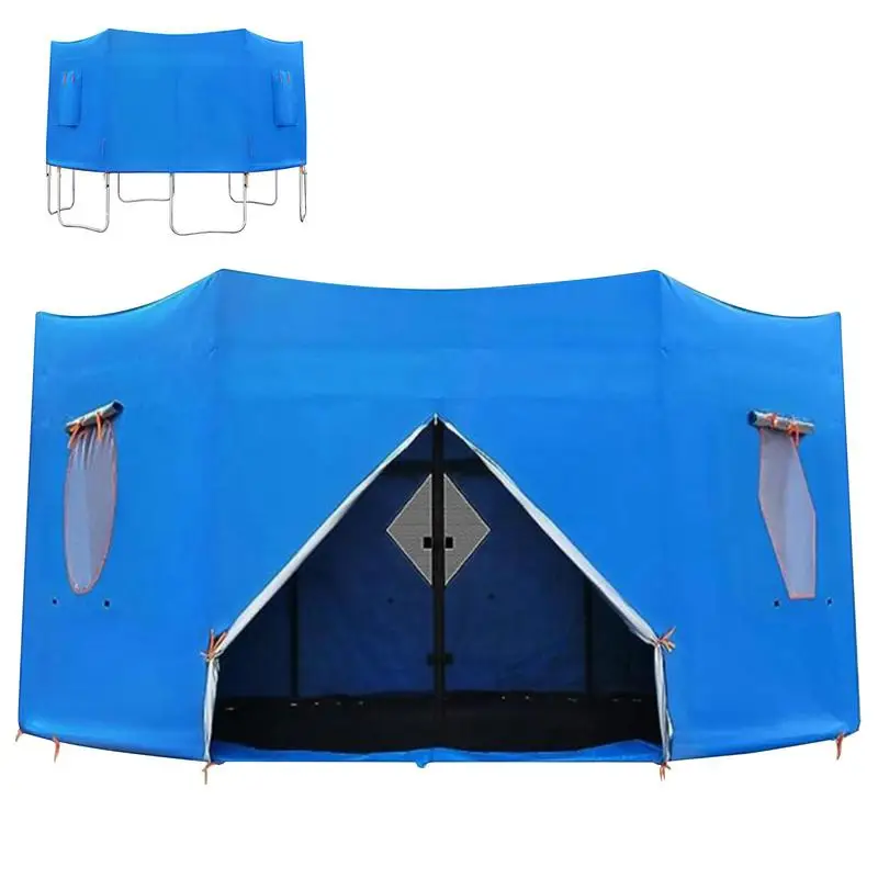 

6/8/10/12ft Jumping Trampolines Tent Trampoline Sunshade Sun Protection Round Trampoline Shade Top Cover Protection Accessories