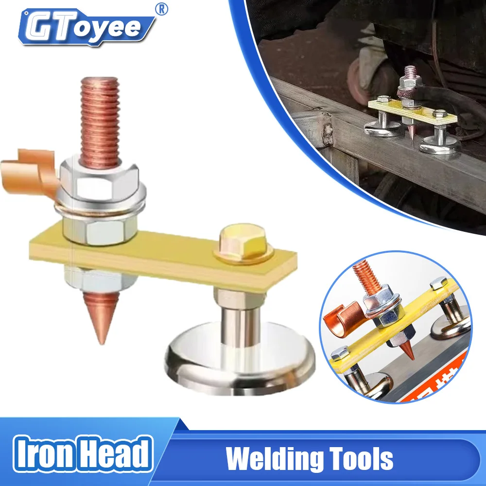 

Magnetic Single Metal Repair Iron Head Forming Machine,Welding Iron Head Tools Welding Sheet Ironware Welding Accessories