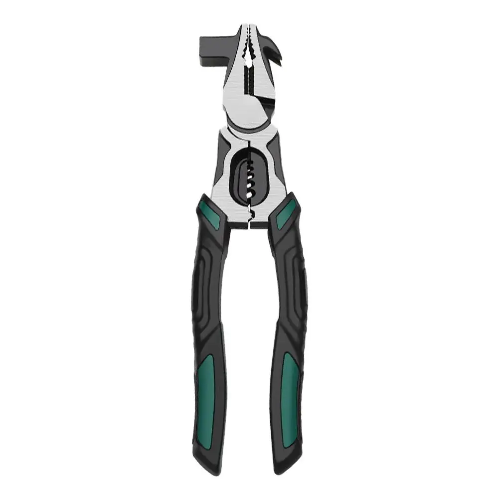 Multi Functional Wire Pliers Labor-saving Wire Breaking Pliers With Hammer Head Industrial Grade Tiger Plier Household Hand Tool