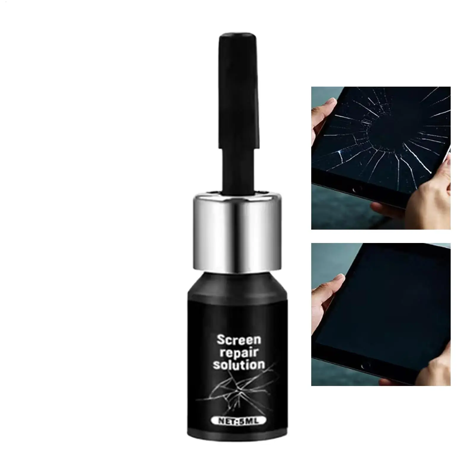 5ml Universal Quick Solution Home Glass Repair Liquid Glass Repair Liquid For Cracks For SUV Truck Glazing Frame House Mirror