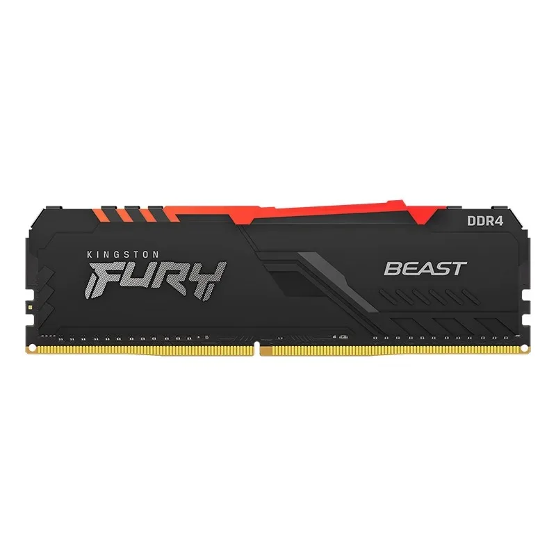 Memoria RAM para PC Fury Beast de 16GB, 3200MHz, PC4-25600, RGB DDR4, para Juegos