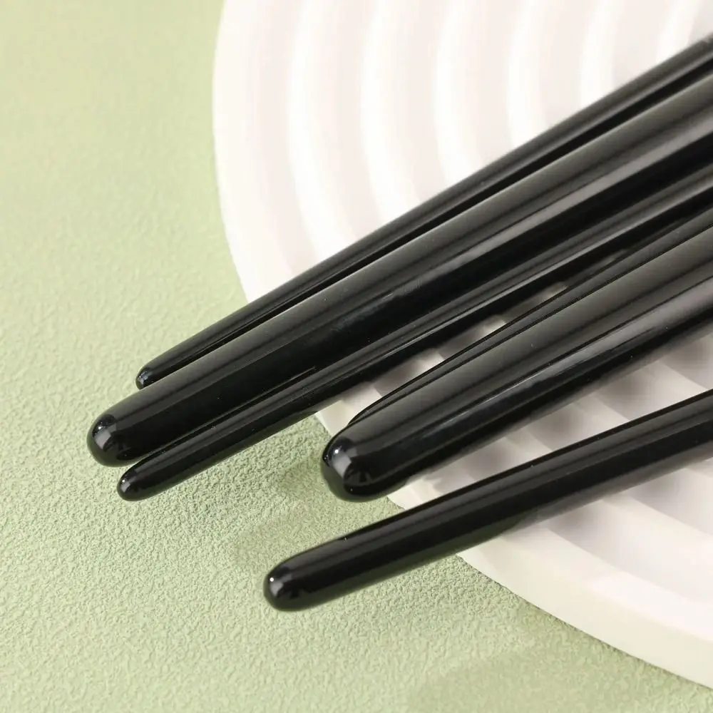 6Pcs Wool Brushes Drybrush Set Wood Dry Brush Type Detail Paint Brushes Black Miniature Painting Brushes Miniature Painting
